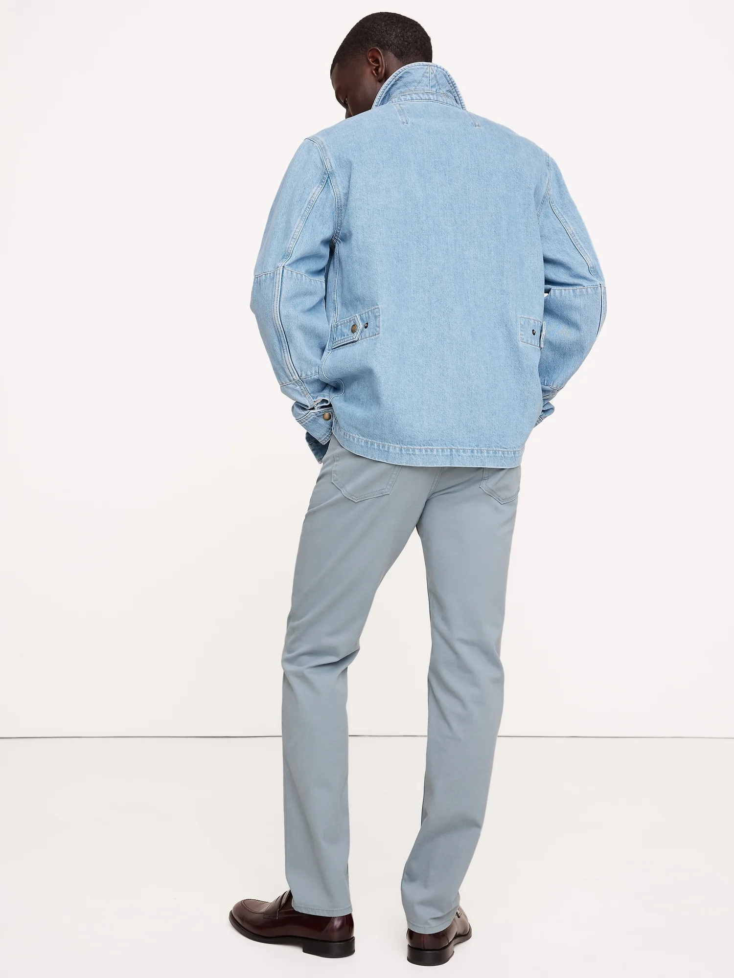 BANANA REPUBLIC Quần Dài Nam Slim Twill Tra