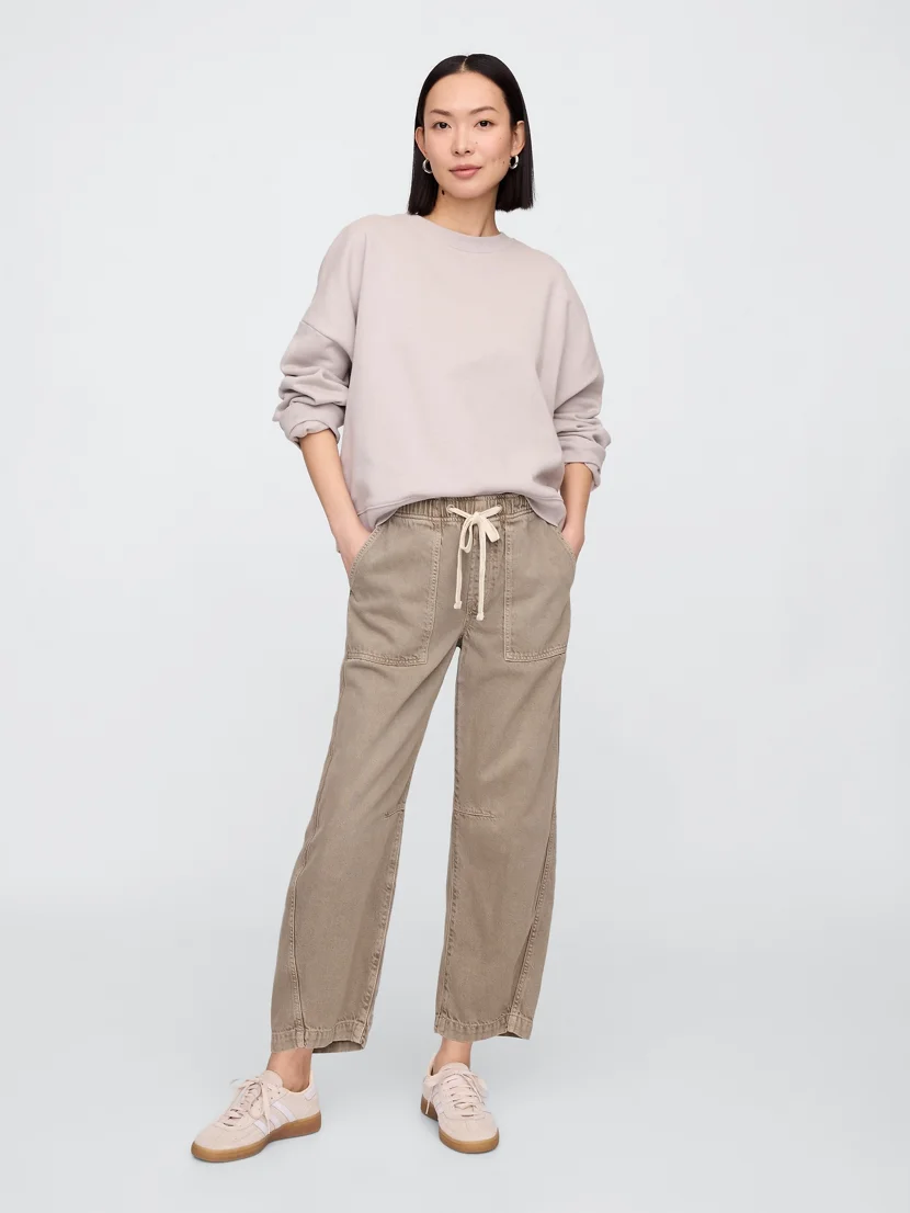 GAP Quần Jeans Dài Nữ