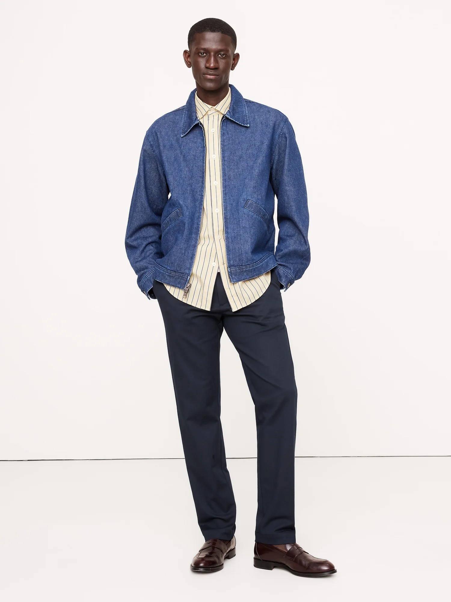 BANANA REPUBLIC Quần Dài Nam Slim Italian S