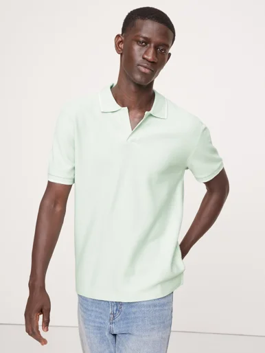 BANANA REPUBLIC Áo Thun Polo Nam Racking Jaquar