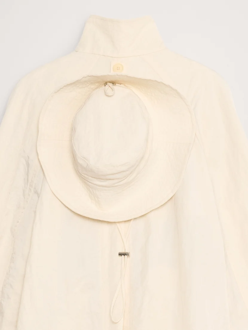 BANANA REPUBLIC Áo Khoác Nữ Nylon High Col