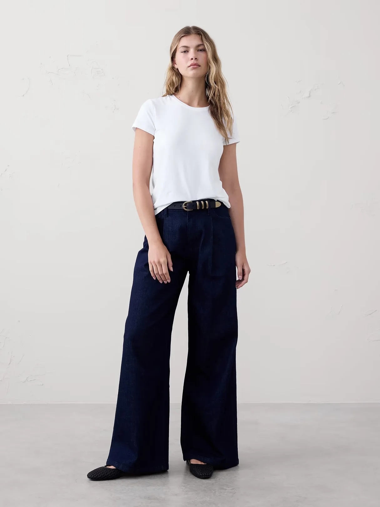BANANA REPUBLIC Áo Thun Nữ V Ss Timeless