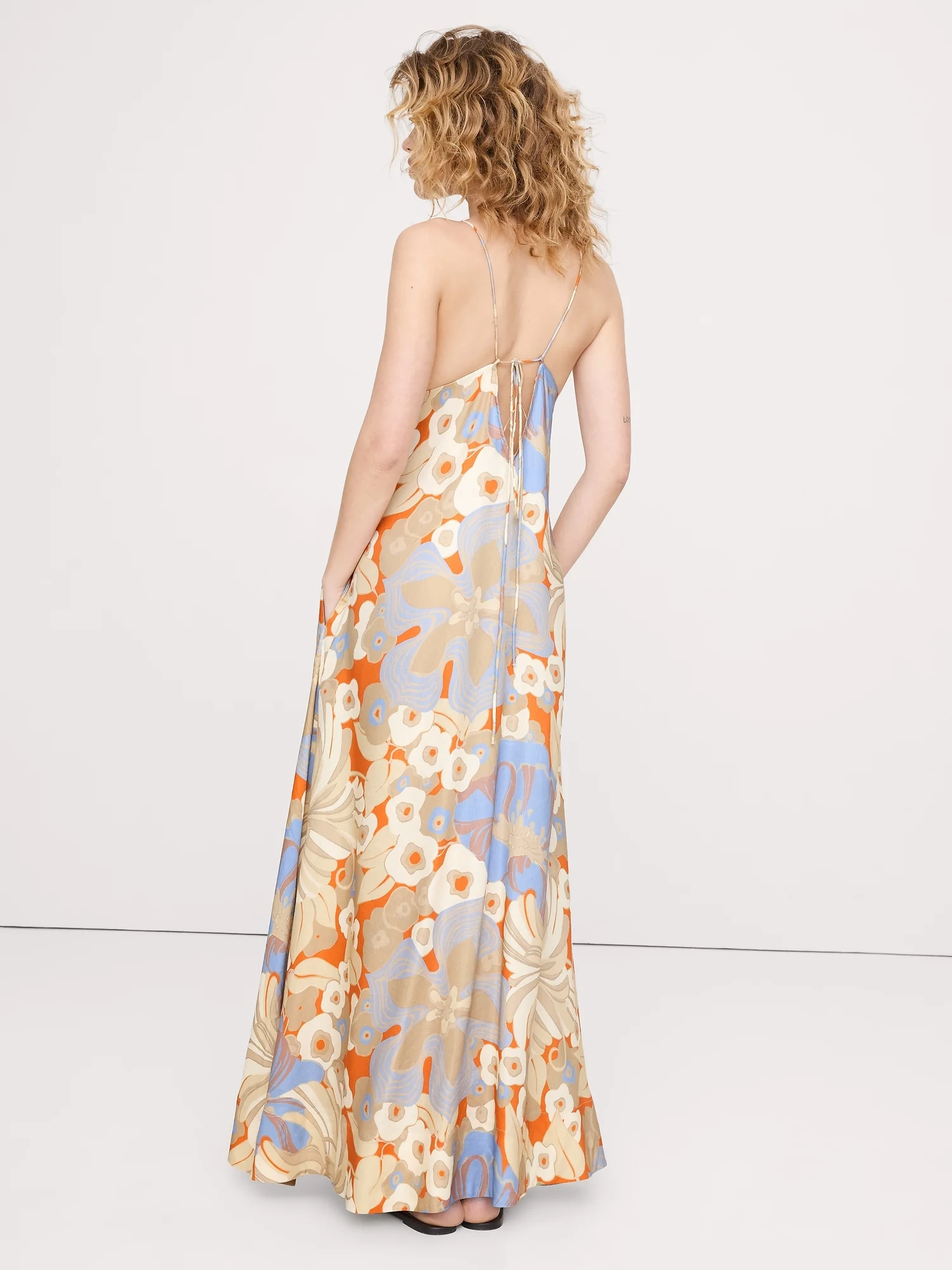 BANANA REPUBLIC Đầm Nữ Strappy Vneck