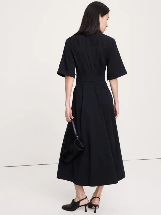 BANANA REPUBLIC Đầm Nữ Ss Fnf Poplin