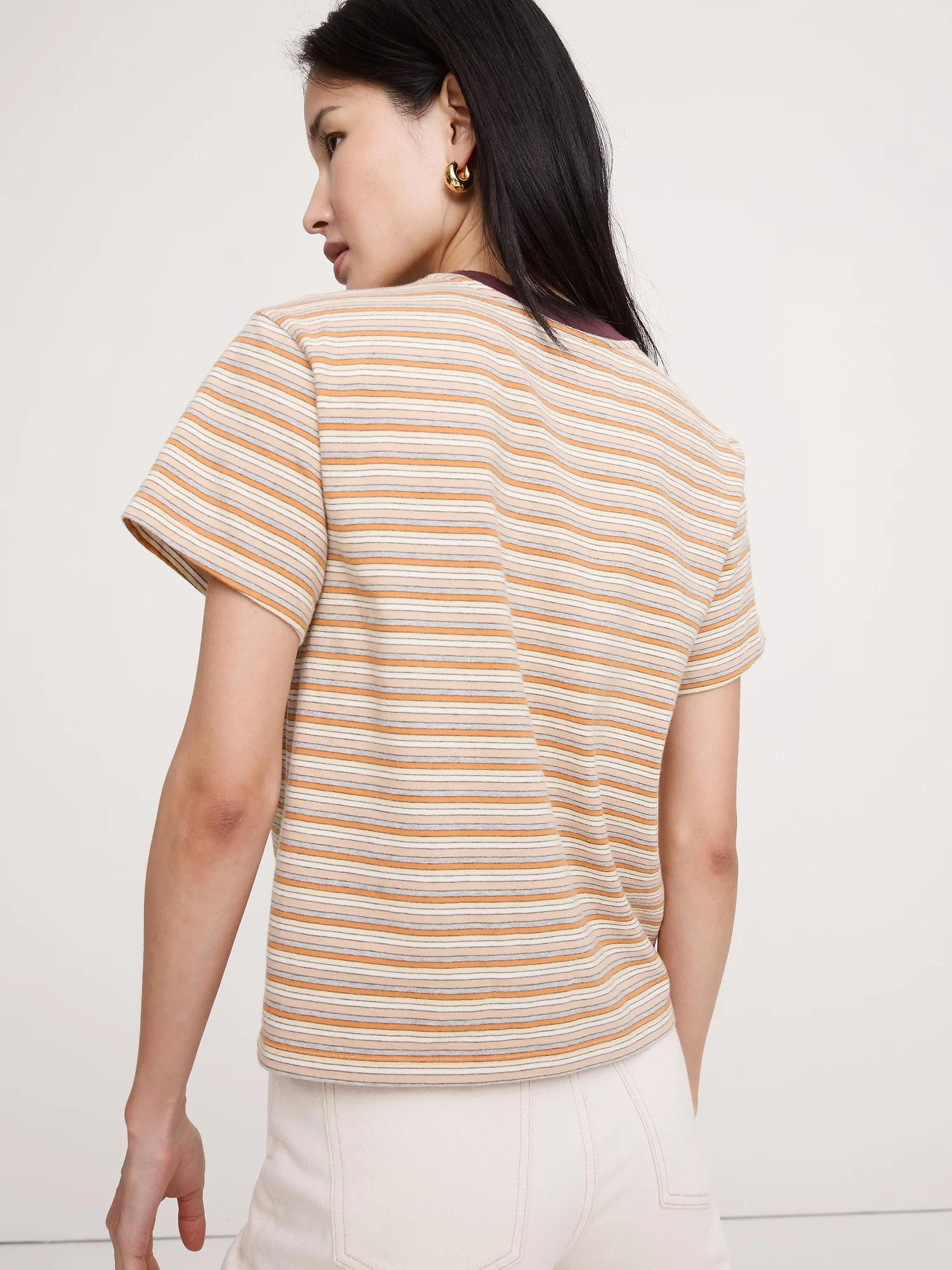 BANANA REPUBLIC Áo Thun Nữ Vintage Cotton