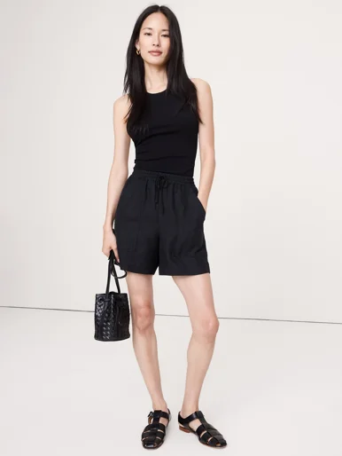 BANANA REPUBLIC Quần Short Nữ Hr Pull On Sho