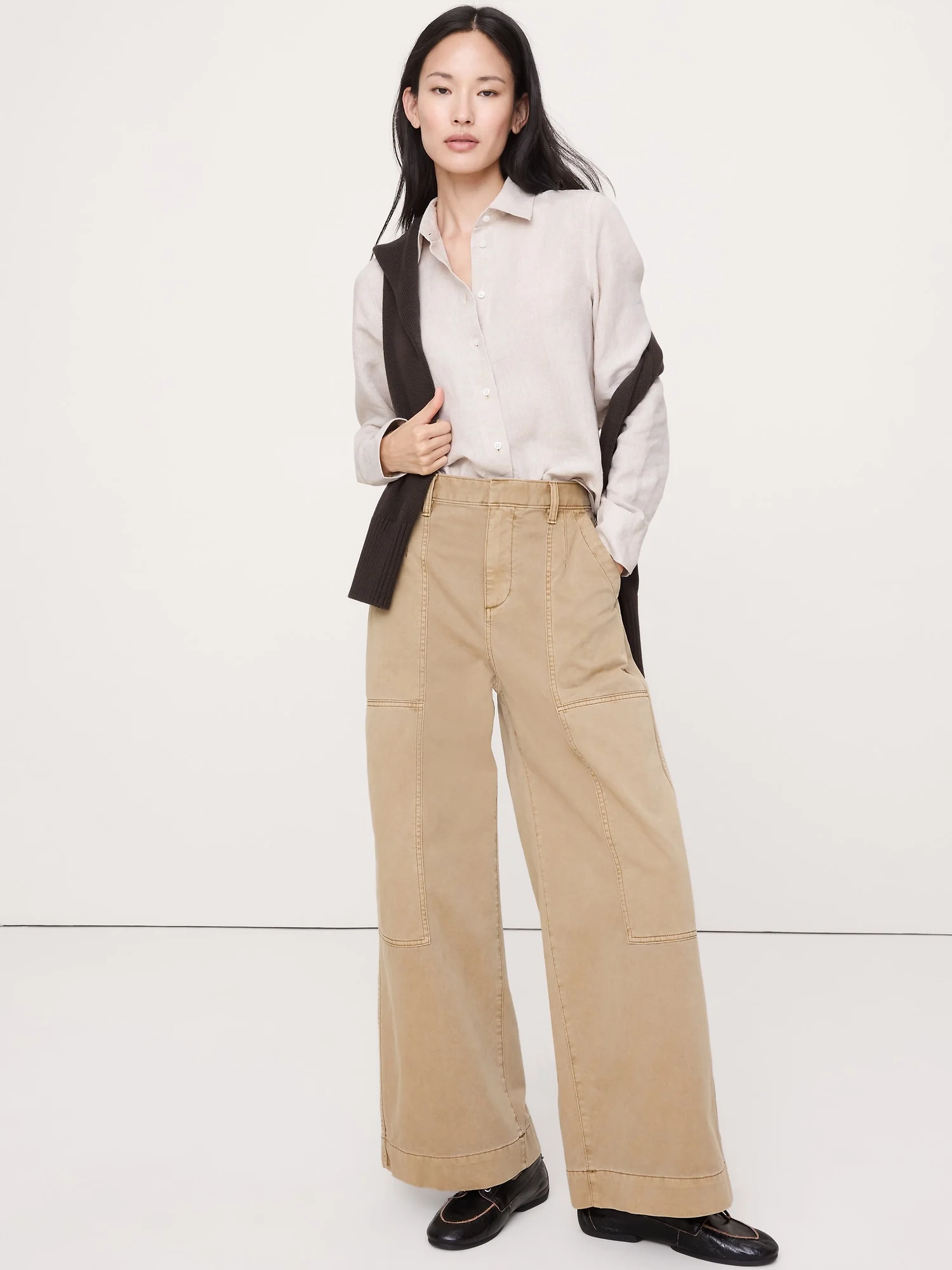 BANANA REPUBLIC Áo Sơ Mi Nữ The Perfect Sh