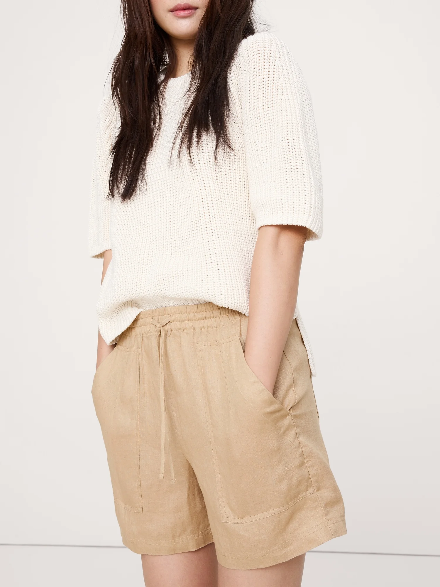 BANANA REPUBLIC Quần Short Nữ Hr Pull On Sho