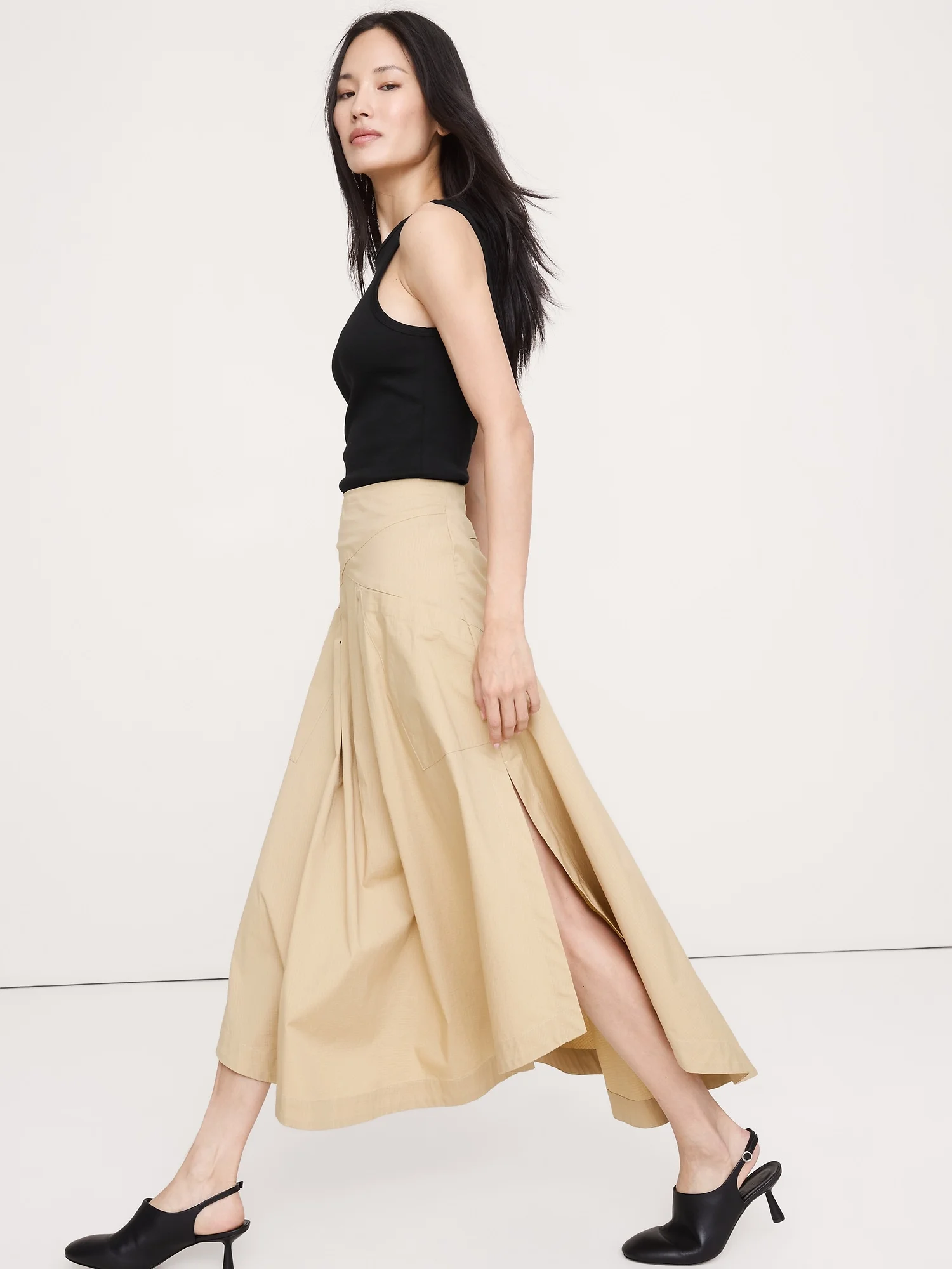 BANANA REPUBLIC Áo Thun Nữ Sl Ultra Fine