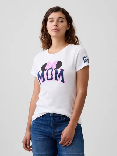 GAP Áo Thun Tay Ngắn Nữ