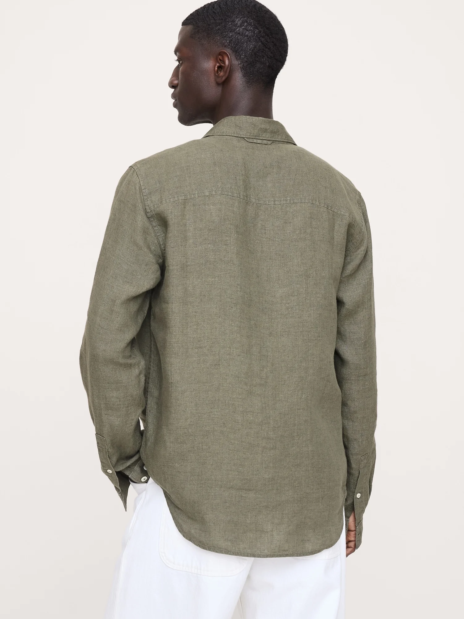 BANANA REPUBLIC Áo Sơ Mi Nam Ls Sl Casual L