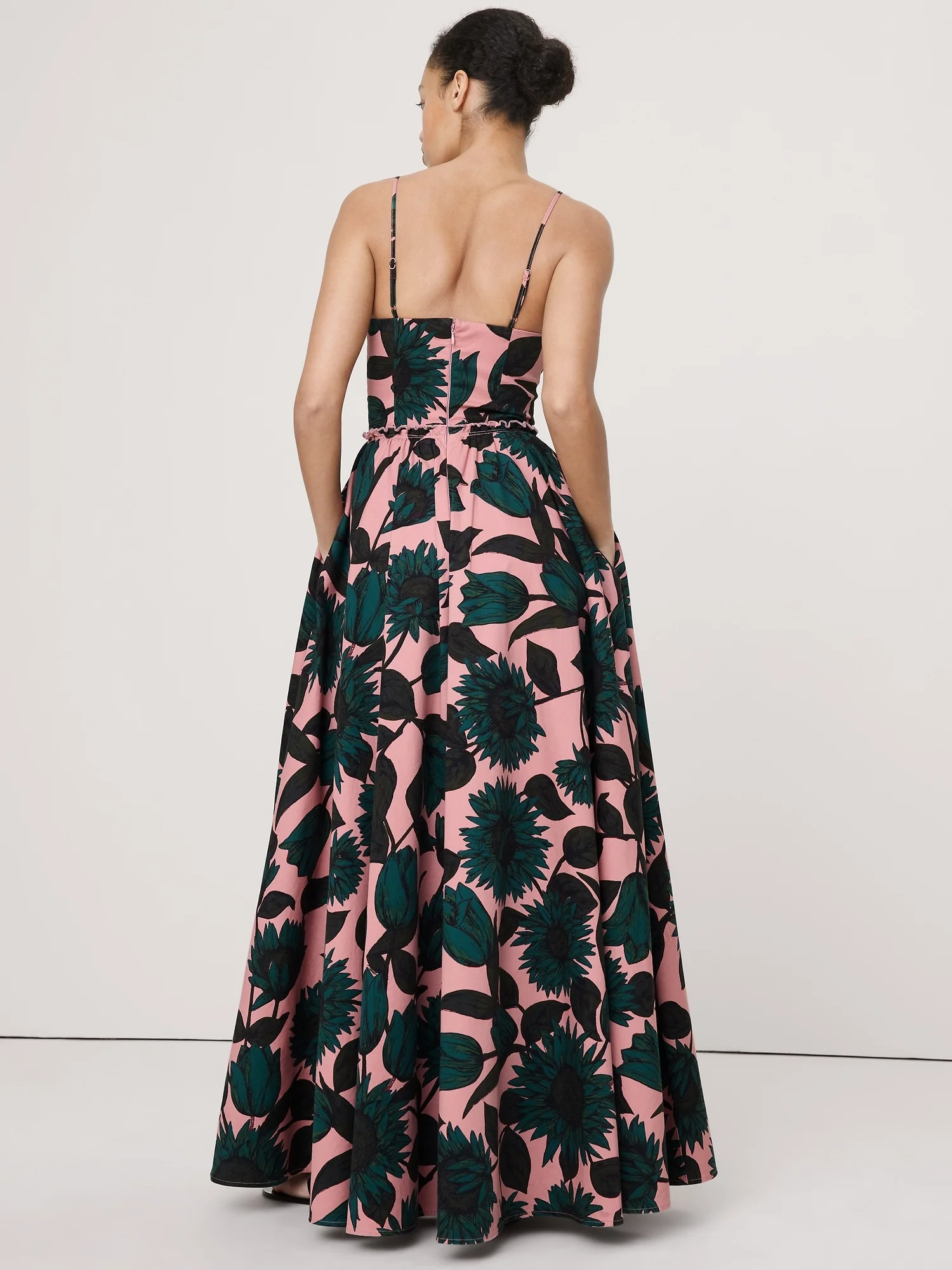 BANANA REPUBLIC Đầm Nữ Corset Gathere