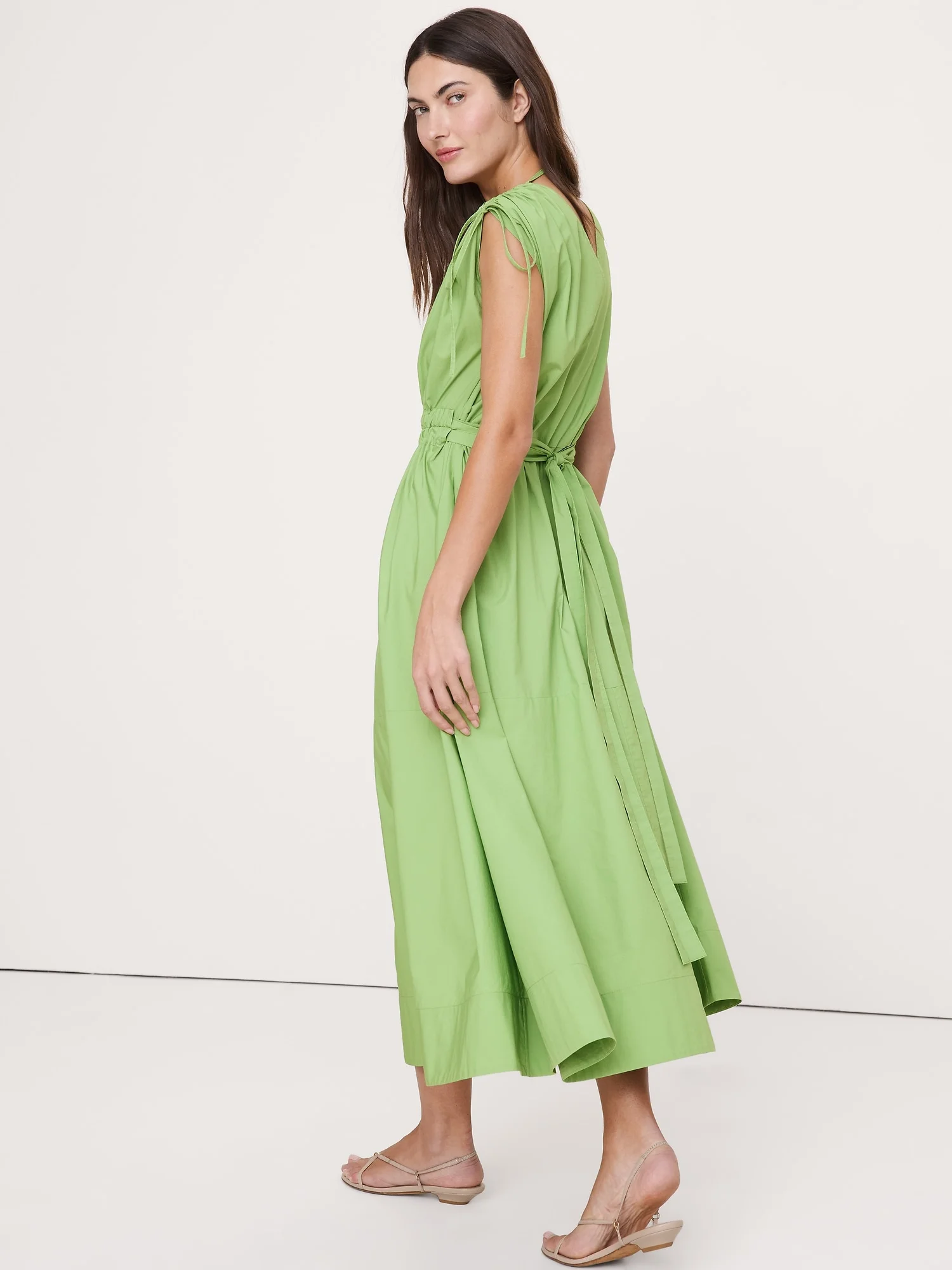 BANANA REPUBLIC Đầm Nữ Sl Drawcord Po
