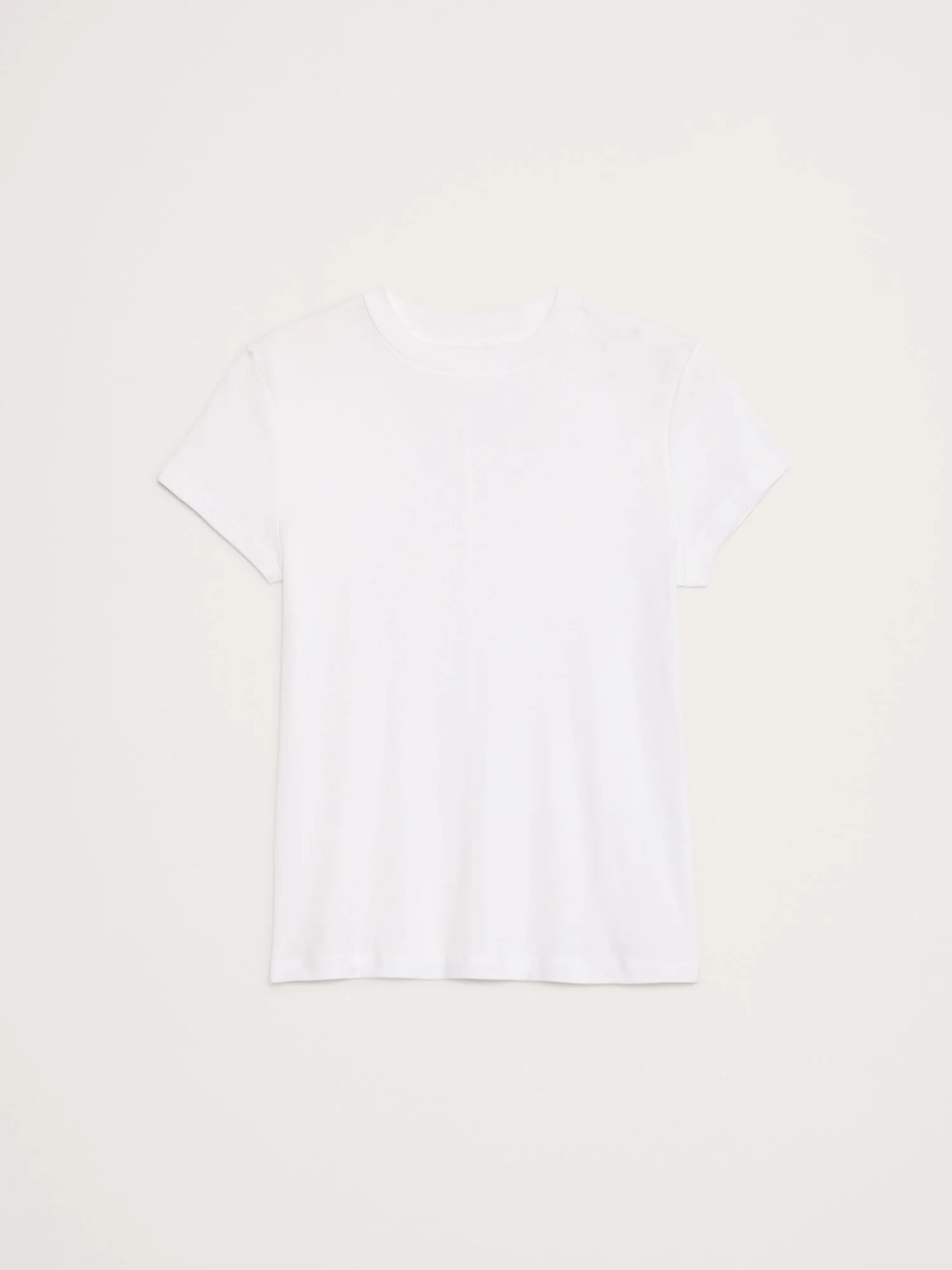 BANANA REPUBLIC Áo Thun Nữ Ss Baby Rib Te