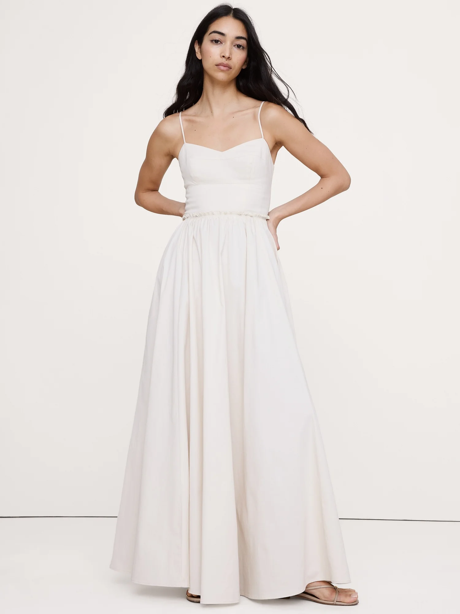 BANANA REPUBLIC Đầm Nữ Corset Gathere
