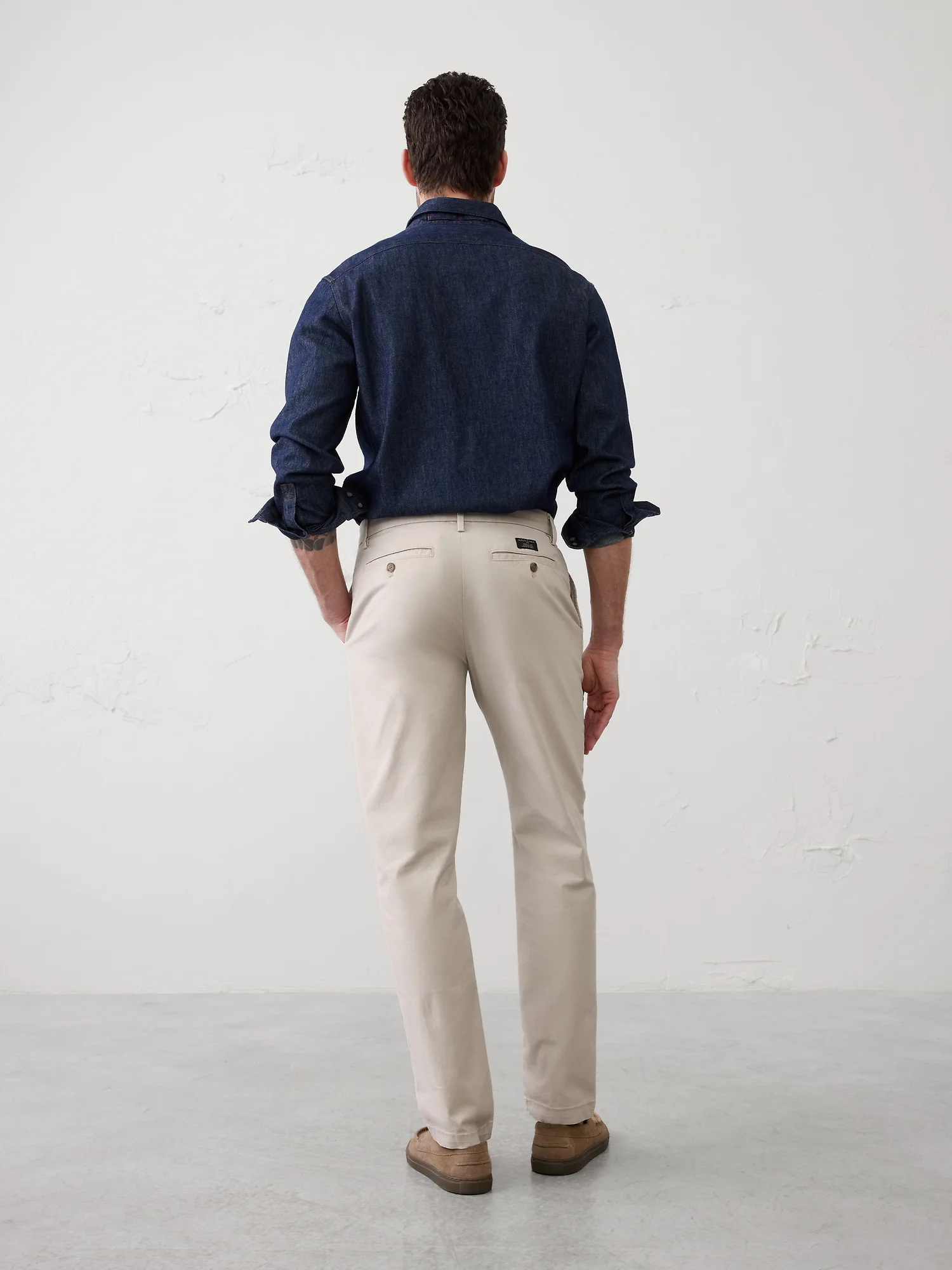 BANANA REPUBLIC Quần Dài Nam V Slim Lived-I