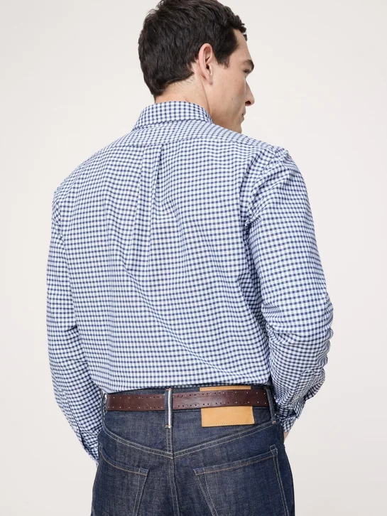 BANANA REPUBLIC Áo Sơ Mi Nam I Logo Oxford