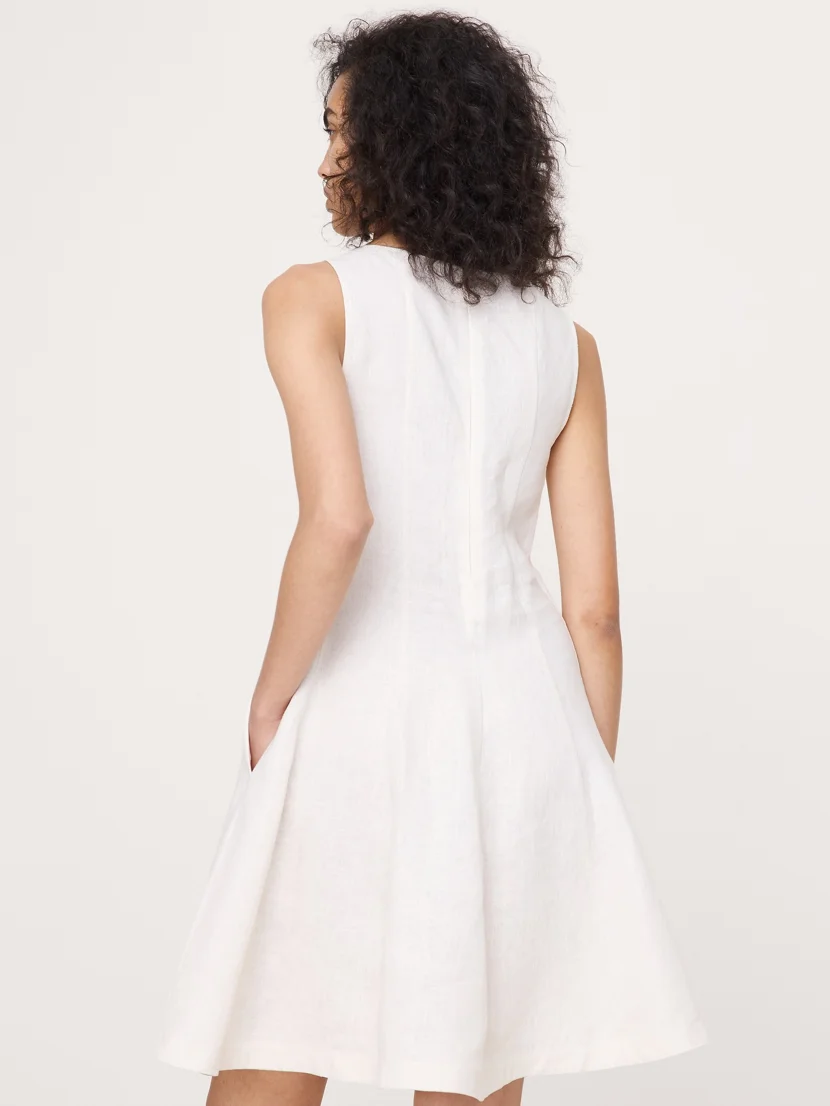BANANA REPUBLIC Đầm Nữ Seamed Flared