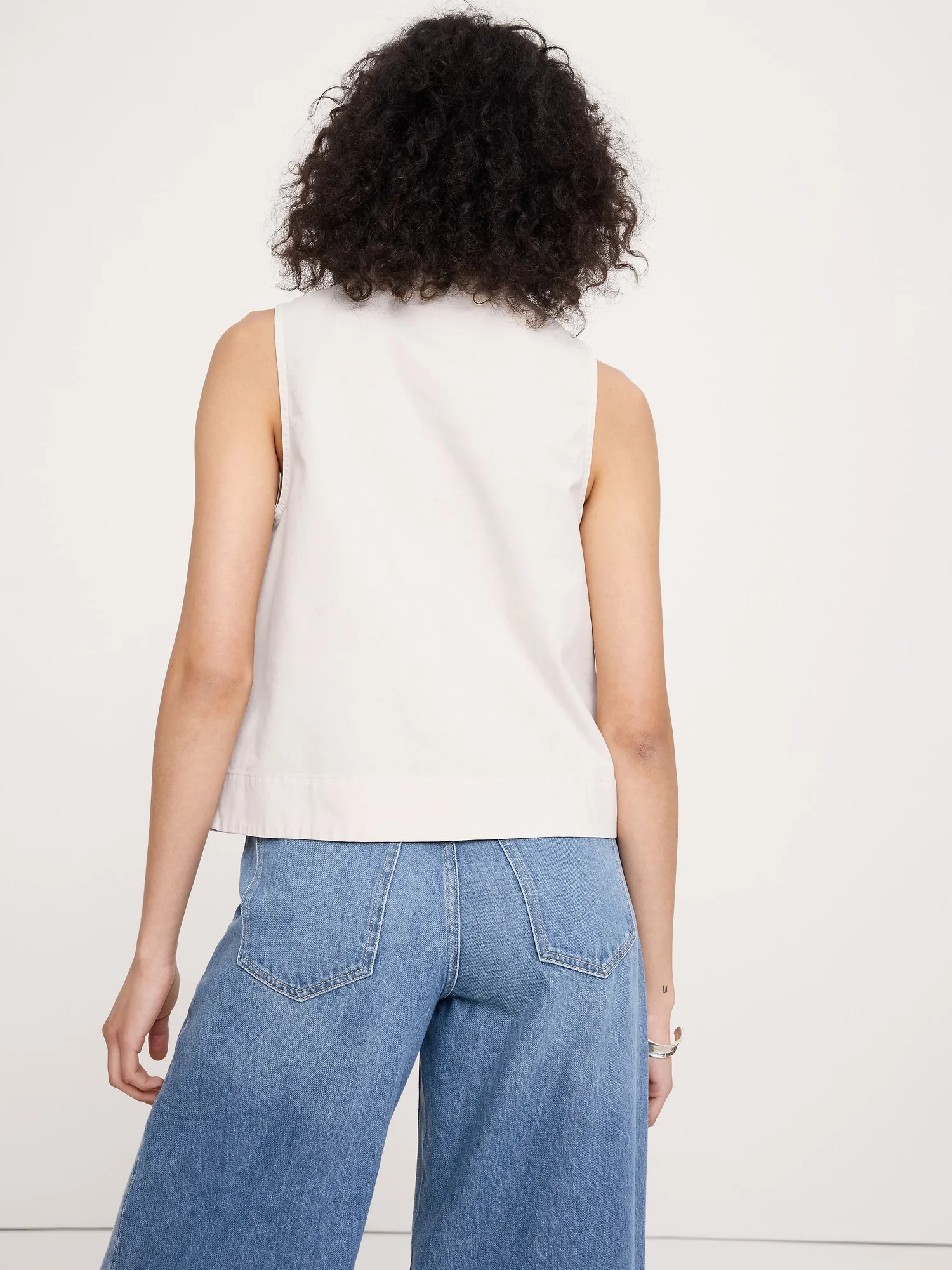 BANANA REPUBLIC Áo Kiểu Nữ V Neck Swing T