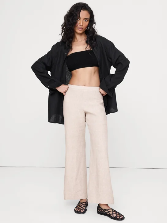 BANANA REPUBLIC Quần Dài Nữ Mr Kick Flare