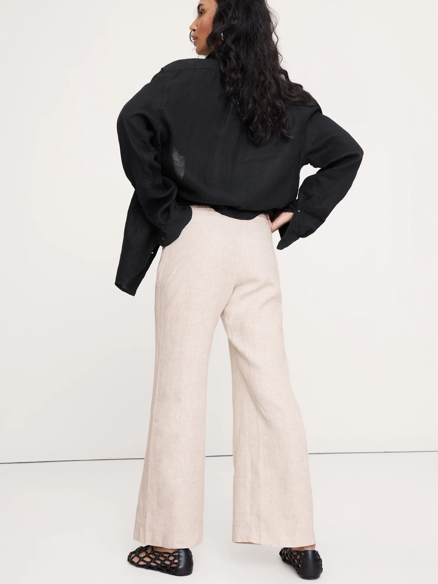 BANANA REPUBLIC Quần Dài Nữ Mr Kick Flare