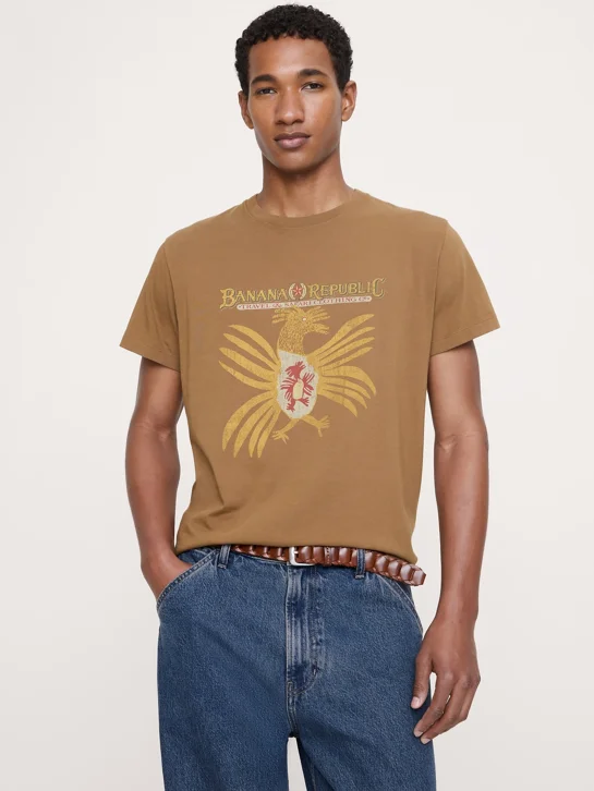 BANANA REPUBLIC Áo Thun Nam Graphic Tees