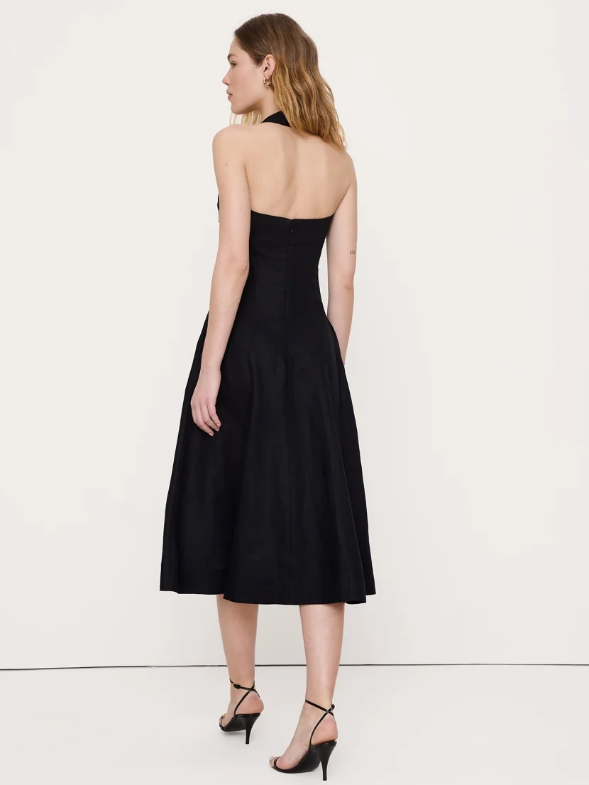 BANANA REPUBLIC Đầm Nữ Halter Fnf Lin