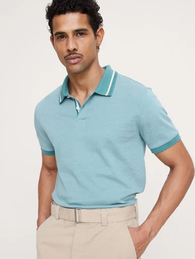 BANANA REPUBLIC Áo Thun Nam Striped Lux To