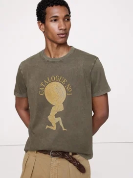 BANANA REPUBLIC Áo Thun Nam Graphic Tees