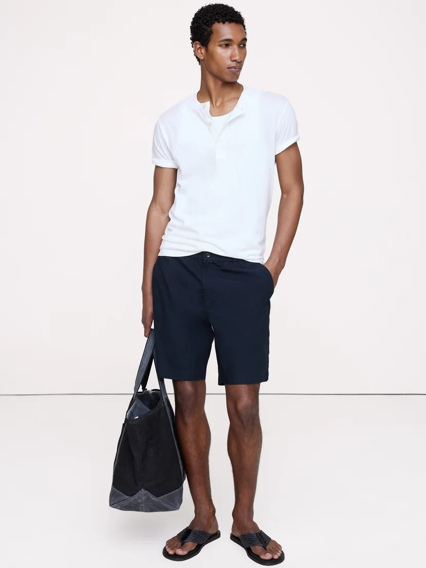 BANANA REPUBLIC Quần Short Nam 9 In Lightweig