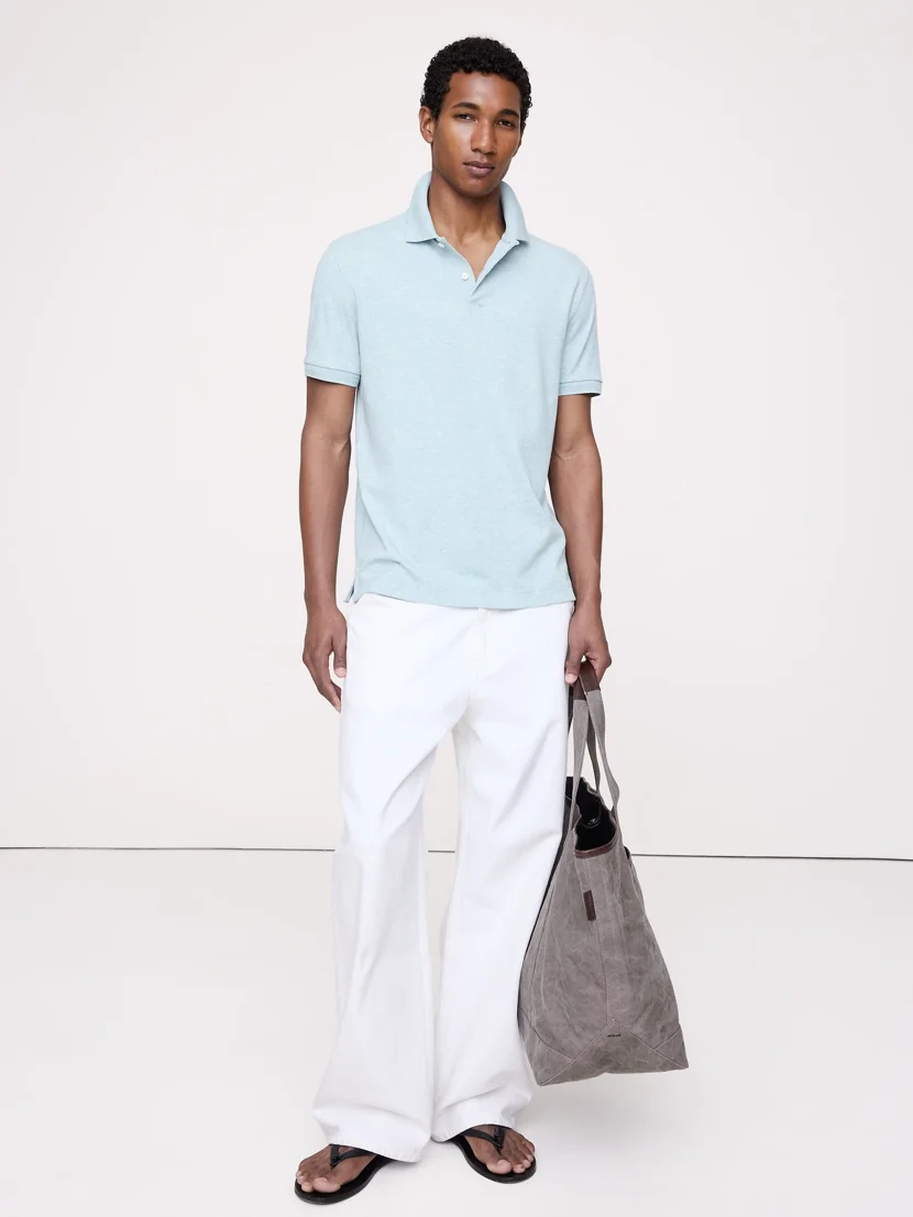 BANANA REPUBLIC Áo Thun Nam Lux Touch Ss P