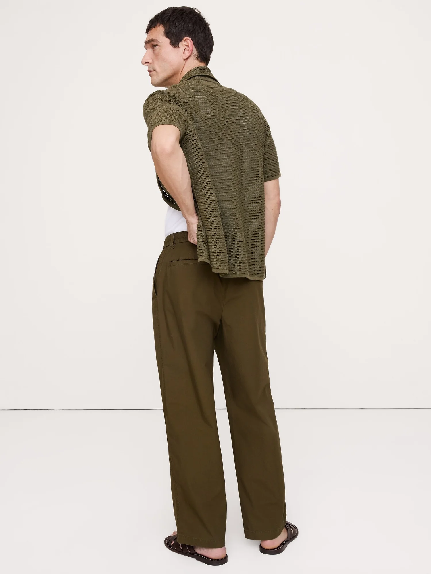 BANANA REPUBLIC Quần Dài Nam Relaxed Lightw