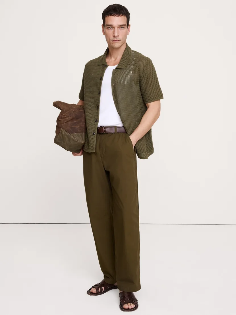 BANANA REPUBLIC Quần Dài Nam Relaxed Lightw