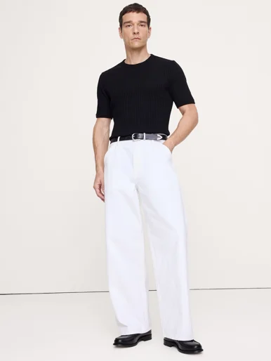 BANANA REPUBLIC Áo Thun Nam Variegated Rib