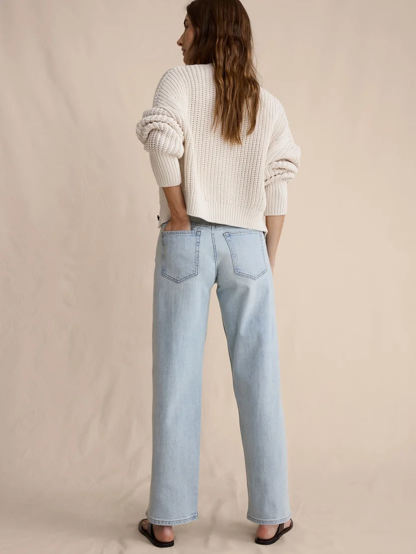BANANA REPUBLIC Quần Denim Nữ Mr 90S Relaxed