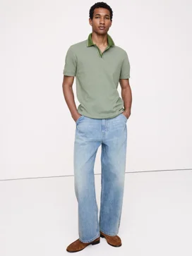 BANANA REPUBLIC Áo Thun Nam Lux Touch Ss S
