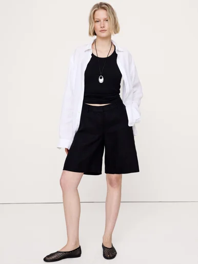BANANA REPUBLIC Quần Short Nữ Everyday Bermu