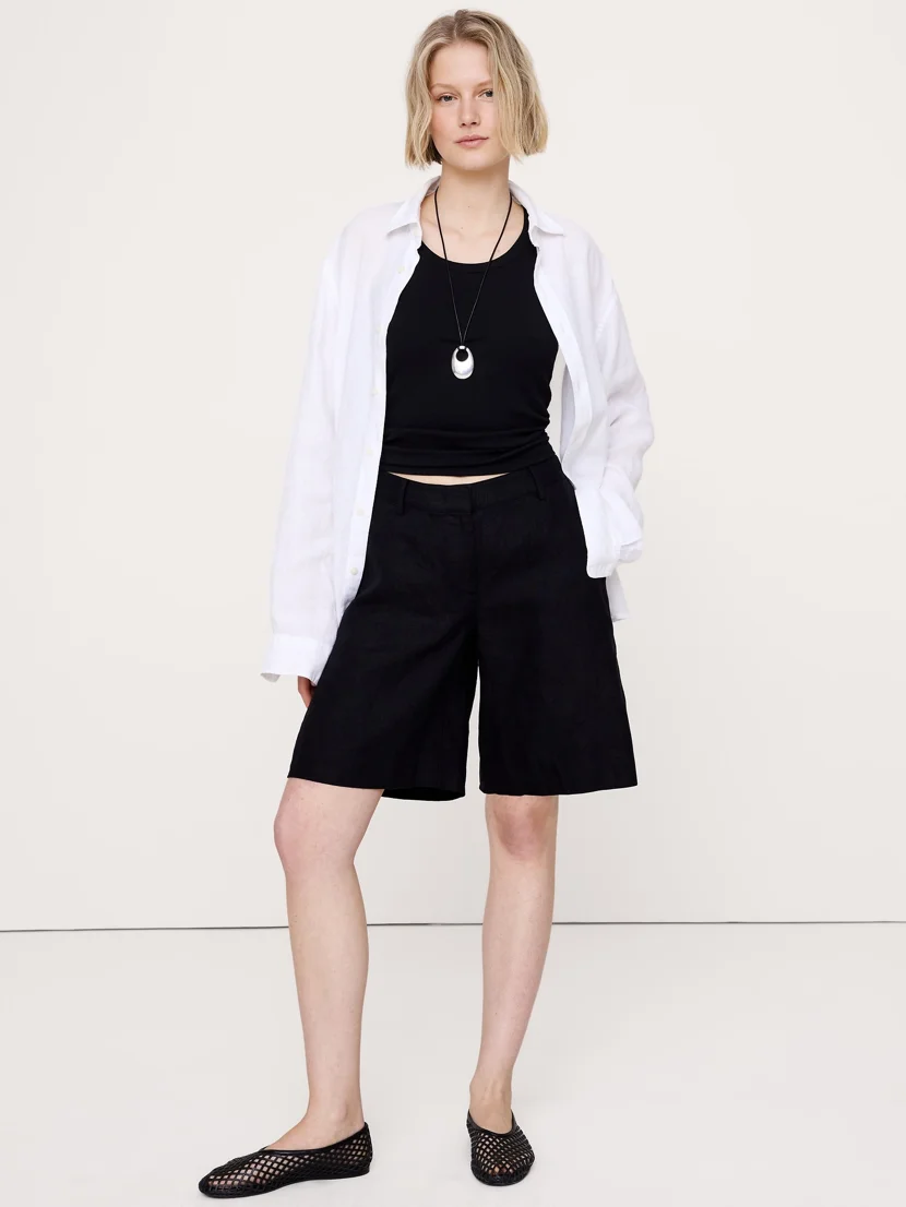 BANANA REPUBLIC Quần Short Nữ Everyday Bermu
