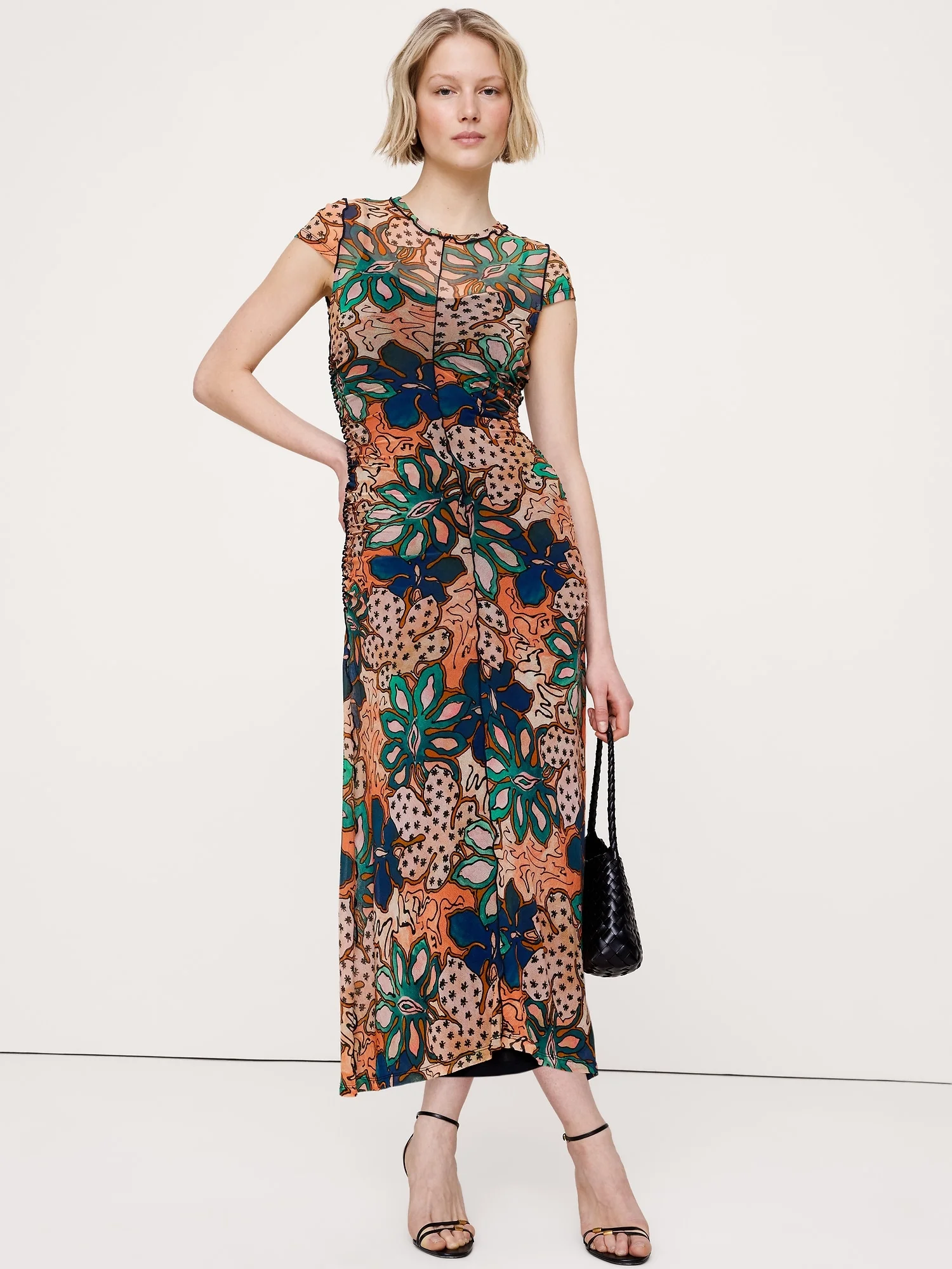 BANANA REPUBLIC Đầm Nữ Short Sleeve M