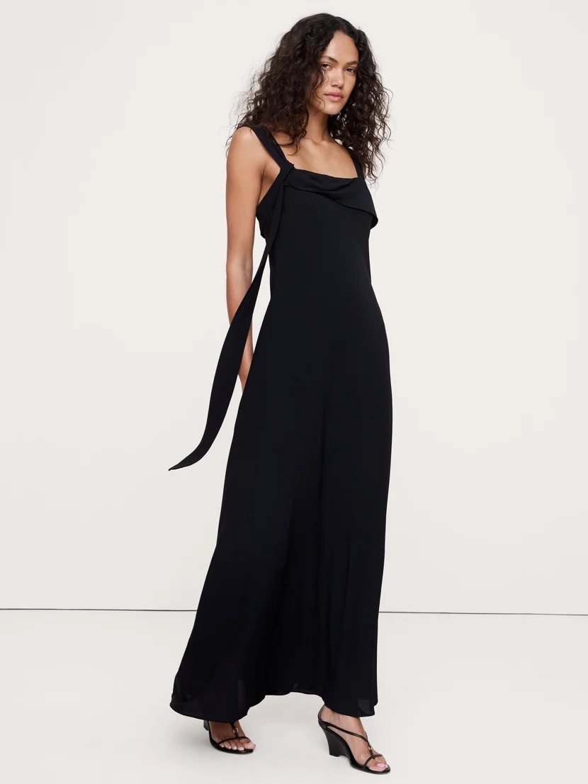 BANANA REPUBLIC Đầm Nữ Side Knot Bias
