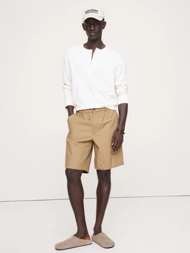 BANANA REPUBLIC Quần Short Nam 9 In Lightweig