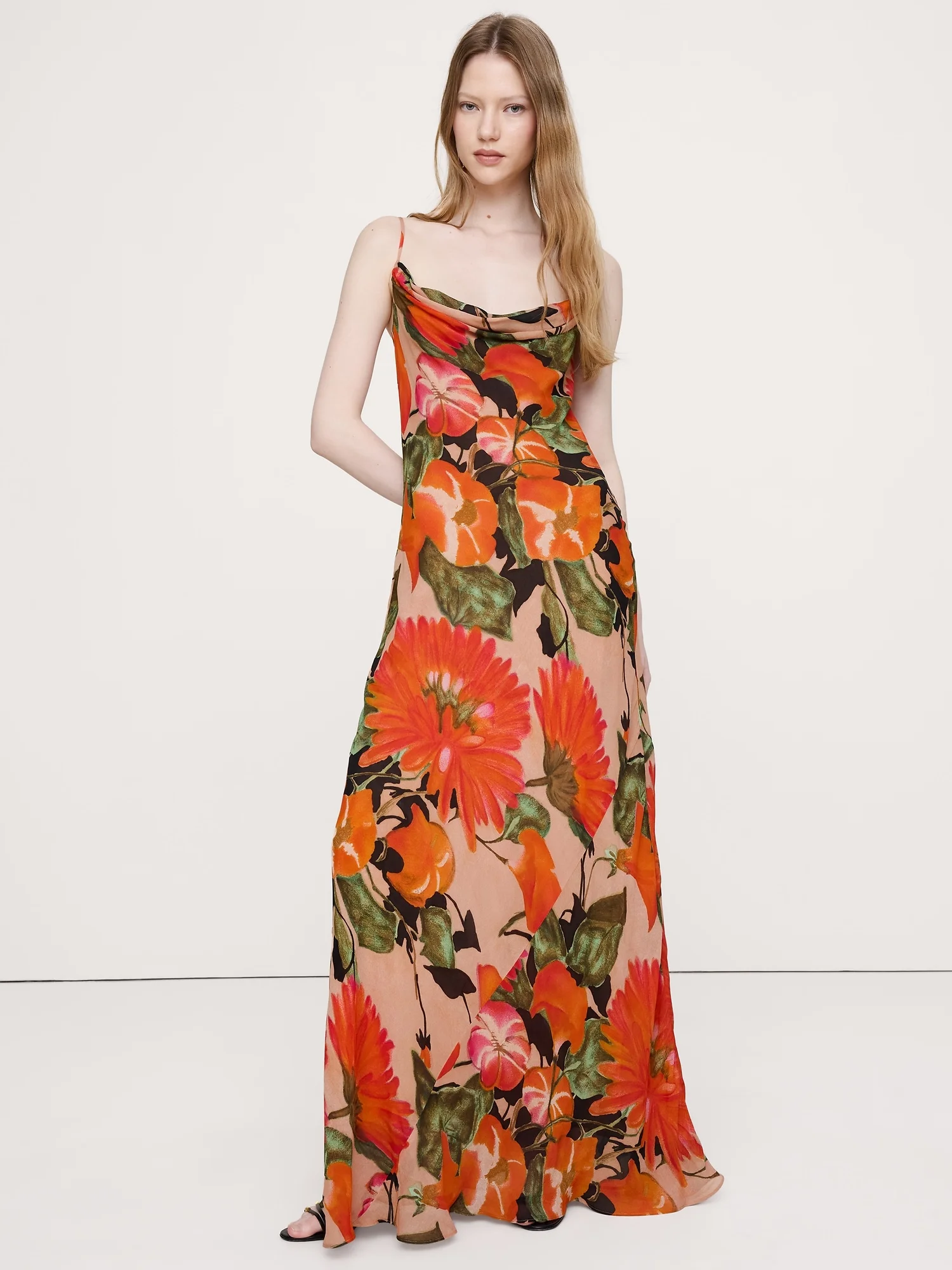 BANANA REPUBLIC Đầm Nữ Bias Slip Maxi