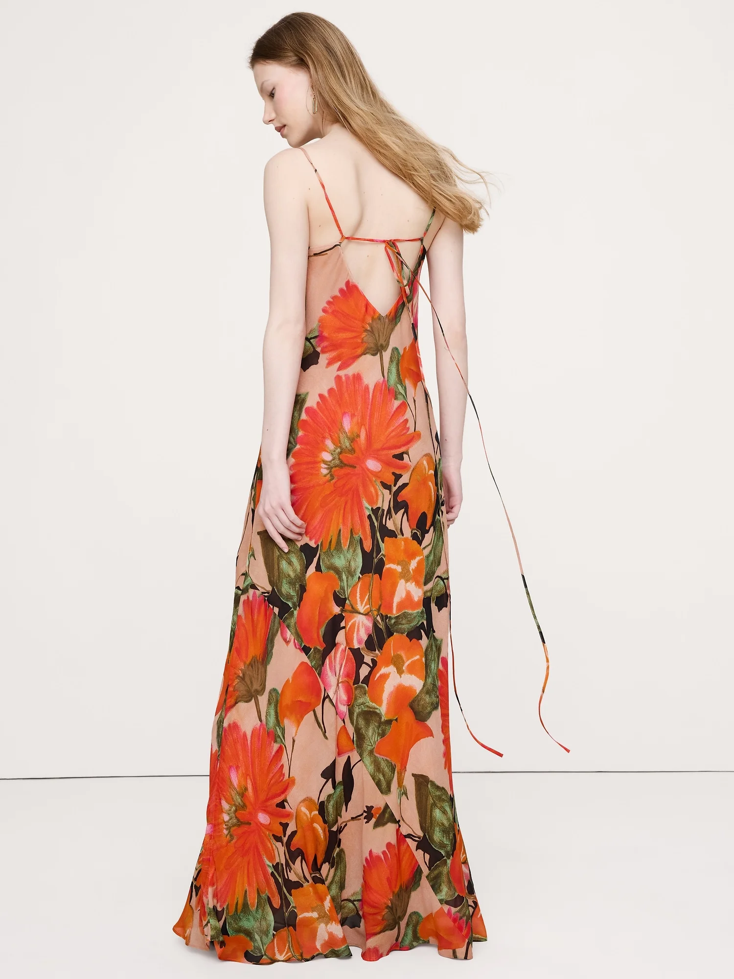BANANA REPUBLIC Đầm Nữ Bias Slip Maxi