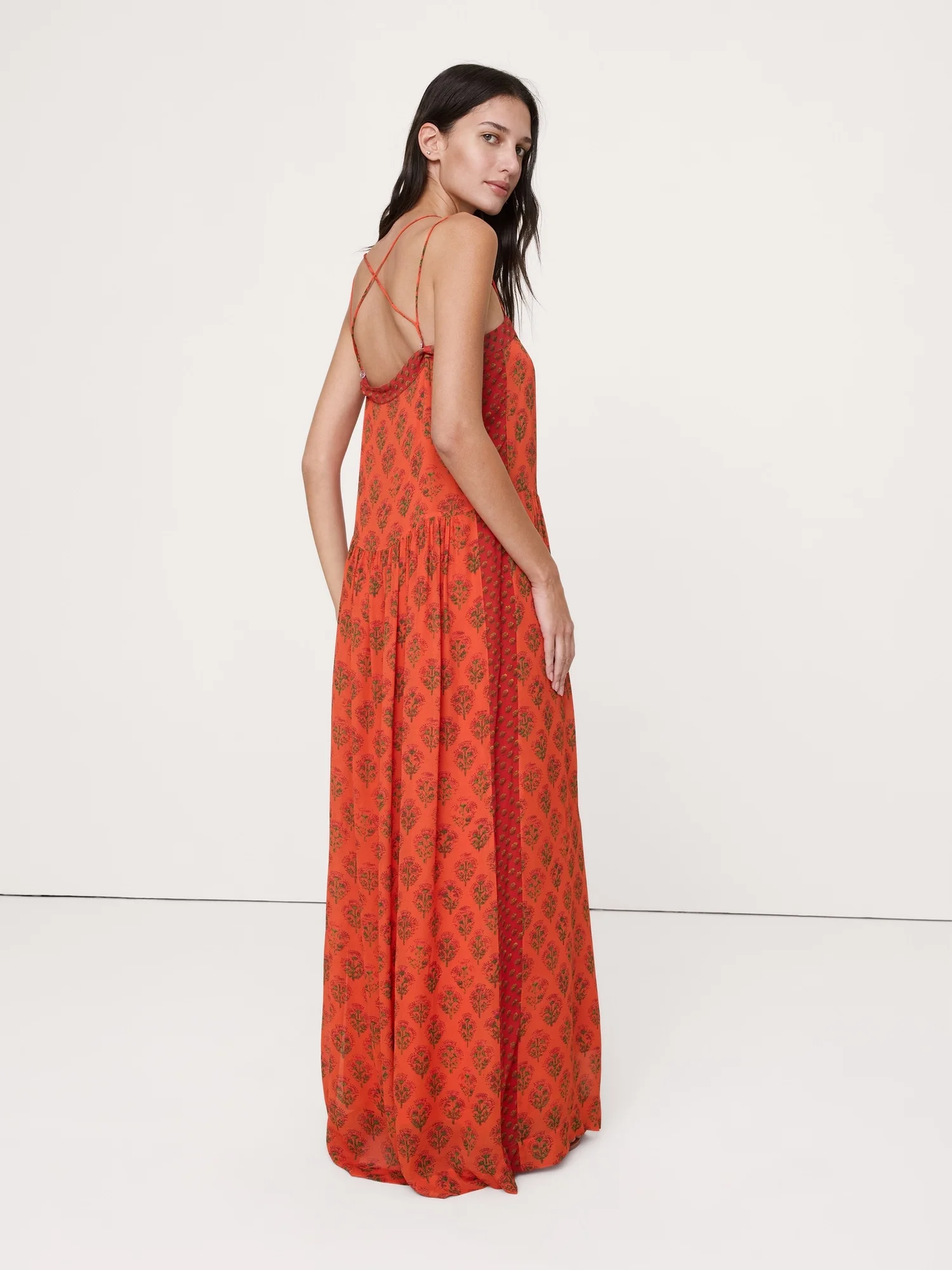 BANANA REPUBLIC Đầm Nữ Flowy Georgett