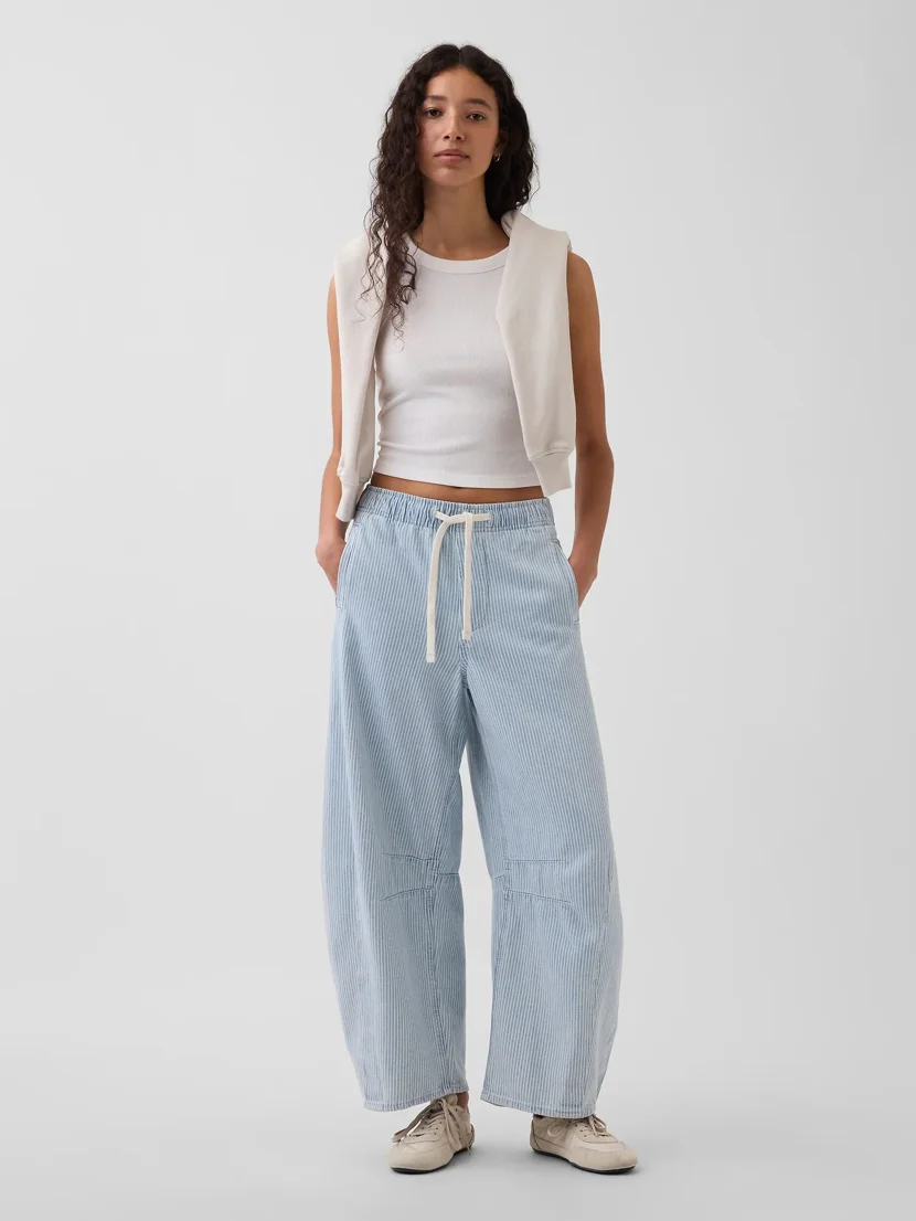 GAP Quần Jeans Nữ - Horseshoe Jeans
