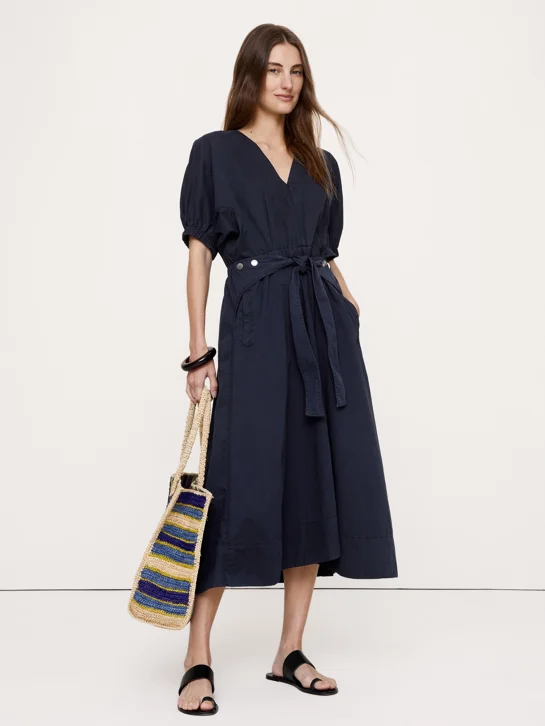 BANANA REPUBLIC Đầm Nữ Utility Puff S