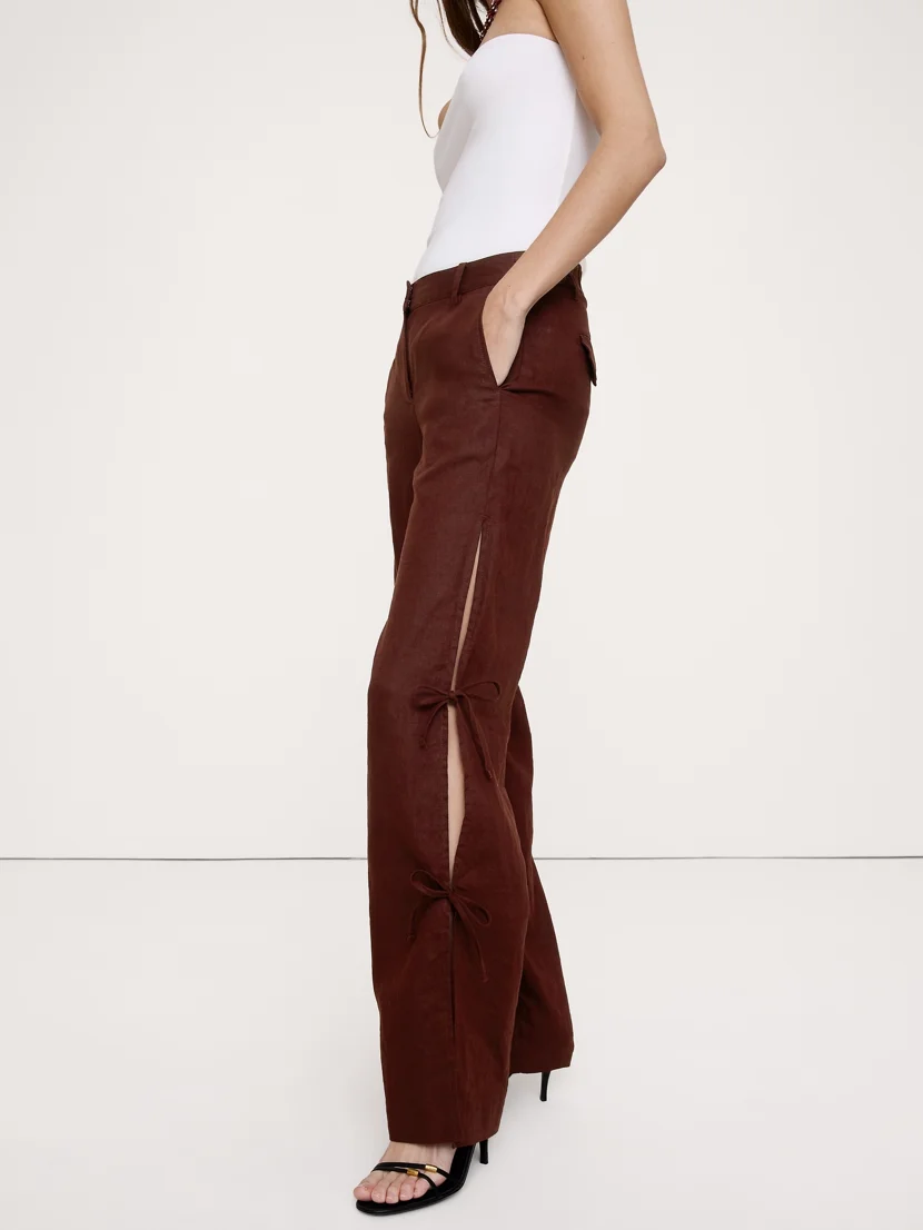 BANANA REPUBLIC Quần Dài Nữ Studio Drawstr