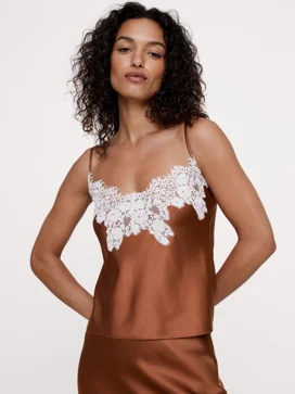 BANANA REPUBLIC Áo Kiểu Nữ Sl Lace Cami