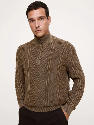 BANANA REPUBLIC Áo Len Nam Vintage Cotton