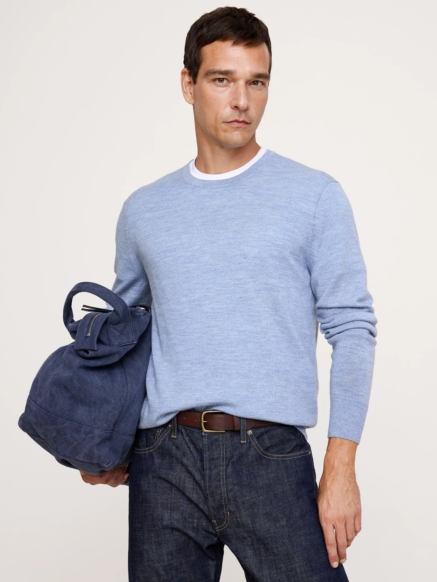 LIGHT BLUE HEATHER